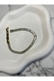 Gold Color Zircon Stone Waterway Bracelet - 2