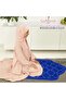سجادة صلاة إسلامية بتصميم قبة مخملية - قطعتان - نبيتى وأخضر داكن - 5