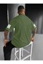Milan Graphic T-Shirt for Men - Casual Green Letter Print T-Shirt, Summer Outdoor Wear - 4