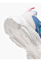 Colourblock Sneakers with Hook and Loop Closure - 4