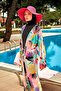Patterned Colorful Kimono Kaftan P2410 - 5