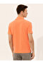 Salmon Polo Neck Slim Fit Basic T-Shirt 50250189 -Vr047 - 5