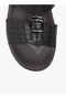 Buckle Accent Slip-On Arabic Sandals - 3