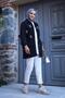Women's Crystal Stone Detail Denim Jeans Jacket - 4