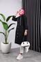 Women's Hooded Long Jeans Jacket - 5