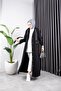 Women's Buttoned Hooded Jacket with Pocket and Tassels - 6