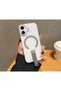 Apple iPhone 16 Pro Compatible Magsafe Featured Texas Silicone Cover with Hand Grip - 5
