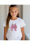 Rabbit Bow Printed Mother-Daughter Combination T-Shirt (Single Product, Add 2 Pieces to the Cart for the Combination) - 2