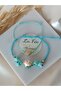 2 Pack Lucky Cat Bracelet & Mint Green Glass Evil Eye Bead Blue String Bracelet Heart Bracelet - 4