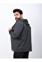Sweatshirt Kangaroo Pocket Hooded Front Zippered 2-Thread Transitional Comfortable Fit - 4