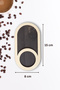 6-Piece Wooden Coasters for Laser Cut Cups and Cups - 4