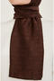 Trend Dama Shawl 2 -1134 Brown - 2