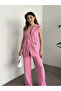 Women's Belt Detailed Vest Set - 3