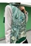 Ethnic Voile Shawl - Green - 4456-09 - 2