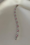 Vip White Pink Stone Heart Bracelet - 4
