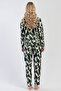 Women's Microwelsoft Marla Off-Shoulder Long Sleeve Pajama Set, 312102 - 3