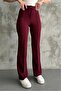Crepe Stitched Palazzo Pants - 3