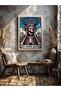 Drama Queen Skeleton Home Office Kitchen Salon Wall Decoration Canvas Painting