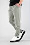 Men's Trousers Khaki Elastic Waist Slim Fit Stretchy Lycra Basic Cotton Jogger - 5