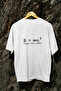 E=Mc² Printed Unisex Crew Neck Cotton Oversize Short Sleeve T-Shirt
