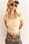 Women Yellow Design Flexible Cotton Blouse Blz-19002968