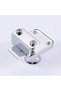 Glass Door Lock, Cabinet Display Case Showcase Single Glass Door Locks for 5-8mm Glass Door No - 4