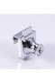 Glass Door Lock, Cabinet Display Case Showcase Single Glass Door Locks for 5-8mm Glass Door No - 3