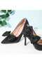 One Pair Shoe Buckle -Bag Charms - Bow Applique with Removable Clips (Bc-1198) - 4