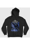 Unisex Black Arrow in Heart Aosoth Hooded Sweatshirt 541610Tt