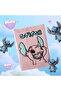 Stitch Disney 3d Pembe Peluş Defter - 2