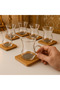Set of 12 Glass Borosilicate Tea Coffee Soft Drink Glasses - 2
