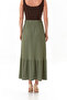 Bürümcük Fabric Elastic Waist Skirt - 6