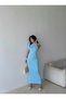 Fitted Rib Knitwear Dress Dnv-000037 - 2