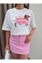 Hot Dog Printed Oversize Tshirt - 3