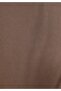 Slim Fit Mid Waist Straight Leg Men's Brown Trousers - 8