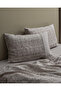 Petrus Double 100% Cotton Crep Printed Bed Sheet Pack of Duvet Cover Set - Beige - 4