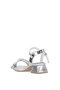 Elit Ask-F-40-25Y Filet Girl's Evening Dress Shoes Silver - 4