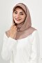 Combed Cotton Women's Ready-To-Wear Bonnet with Visor and Concealer Feature, B-88P, Mink - 7