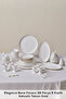 Elegance Bone Favaro 38 Piece Breakfast Set for 6 People Gold - 3