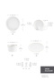 Elegance Bone Favaro 38 Piece Breakfast Set for 6 People Gold - 2