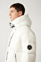 Men's White Goose down Water Repellent Windproof Hooded Long Puffer Coat A32Y6021 - 2