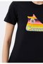 Tricou damă REPEAT SNEAKER TEE negru - 2