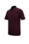 Men's Polo Neck Pocket Classic Fit Claret Red T-Shirt - 5116 - 5