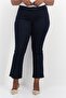 بنطلون جينز نسائي أزرق - قطع جزمة صغيرة