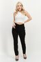 Women Skinny Fit High Waist Stretchable Denim, Black - 3