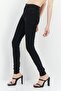 Women Regular Fit Washed Denim Jean, Black - 3