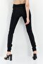 Women Regular Fit Washed Denim Jean, Black - 2