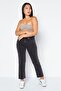 Women Regular Fit Washed Non Stretchable Jeans, Charcoal - 4