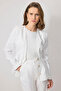 Metal Buttoned Kupra Jacket - 4