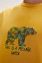 23.01.07.007-C119 Re-Finger Men's T-Shirt Yellow - 7
